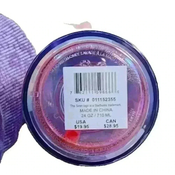 Starbucks Venti Cold Cup Mon Yee Chau 2024‎ Artists Edition 24oz Tumbler - NEW - Picture 6 of 7